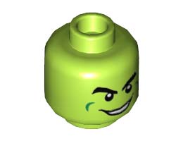 MINI HEAD, NO. 3632: {ярко жълто-зелен}