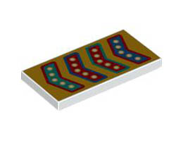 FLAT TILE 2X4, NO. 282: {бял}