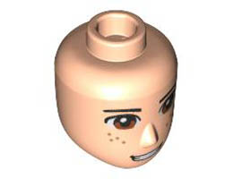 MINI DOLL, HEAD, NO. 287: {светло нуга}
