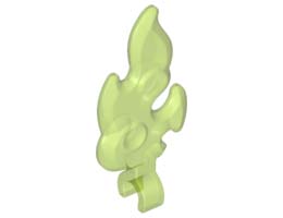 FLAME 4M, W/ 3.2 HOLDER: {прозрачно ярко зелен}