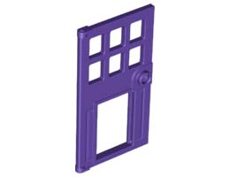 DOOR 4X6, W/ CUT OUT, NO. 1: {светло виолетов}