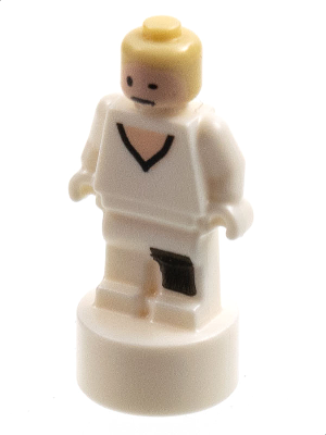 Минифигурка трофей, №58: {бял}