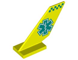RUDDER 2X6X4, NO. 22: {пъстро жълт}