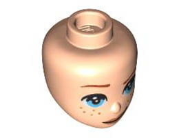 MINI DOLL, HEAD, NO. 312: {светло нуга}