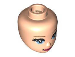 MINI DOLL, HEAD, NO. 315: {светло нуга}