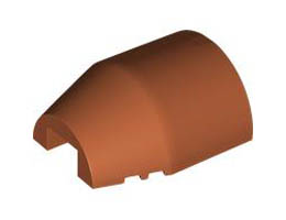 SHELL 6X7X2 2/3, OUTSIDE BOW: {тъмно оранжев}