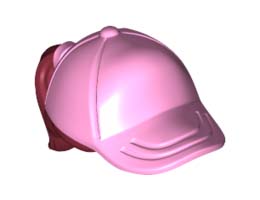 Мини шапка No. 56: {нов тъмно червен}