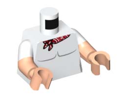 MINI UPPER PART, NO. 5687: {бял}