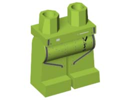 MINI LOWER PART, NO. 2213: {ярко жълто-зелен}