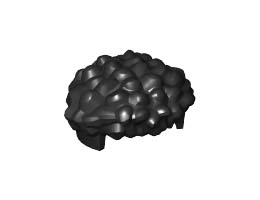 Мини перука No. 337: {черен}