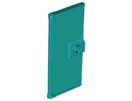 DOOR 3X6: {ярко синьо-зелен}