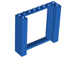 FRAME 2X8X6: {ярко син}