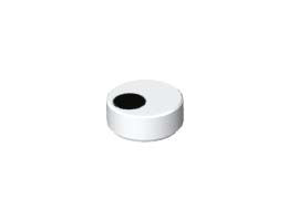 FLAT TILE 1X1, ROUND, NO. 194: {бял}