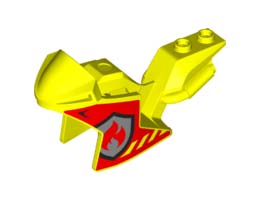 MOTOR CYCLE FAIRING, NO. 22: {пъстро жълт}