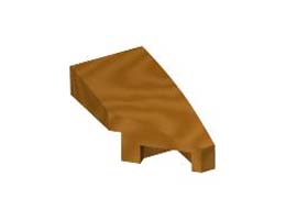 RIGHT PLATE 1X2, W/ BOW, 45 DEG., NO. 1: {златно мастило}