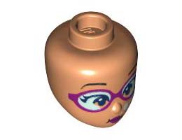 MINI DOLL, HEAD, NO. 317: {нуга}
