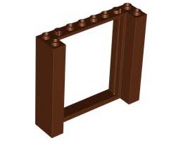 FRAME 2X8X6: {червеникаво-кафяв}