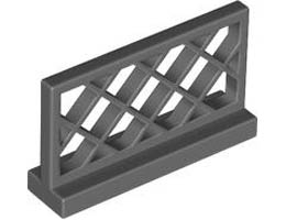 Ограда 1X4X2: {тъмно каменно сив}
