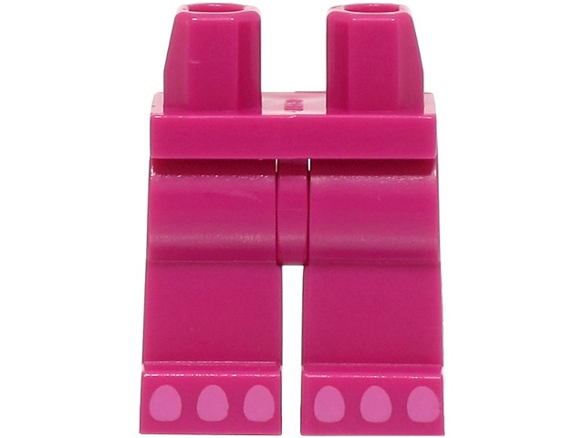 Hips and Legs with 6 Dark Pink Toes Pattern (BAM): {ярко червеникаво-виолетов}