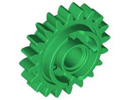GEAR WHEEL Z20, W/ 4.85 HOLE: {тъмно зелен}