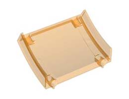 RAMP, 8 MODULE, DEG. 30, W/ 4.85 HOLE: {прозрачно ярко оранжев}