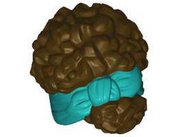 MINI WIG, W/ ACCESSORY, NO.32: {тъмно кафяв}