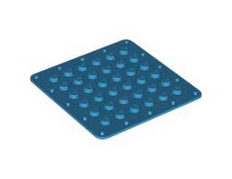 BASE PLATE 6X6, FLEX, NO. 2: {тъмно небесносин}