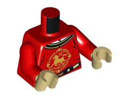 Мини горна част No. 6082: {ярко червен}