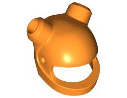 MINI HELMET, NO. 361: {ярко оранжев}