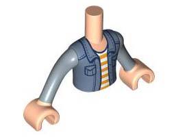 Торс, момче с ръце, No. 141: {светло нуга}