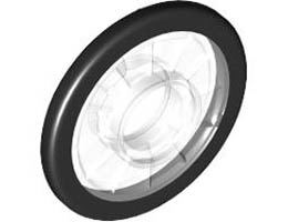 WHEEL 17.6X3.9, W/ 4.85 HOLE: {прозрачен}