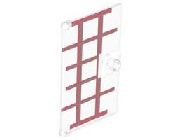 GLASS DOOR FOR FRAME 1X4X6, NO. 2: {прозрачен}