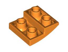 Тухличка 2X2X2/3 инверсна дъга: {ярко оранжев}