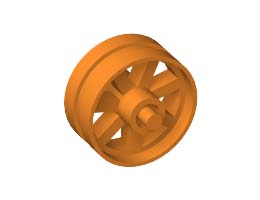 Джанта Ø 14.58 X 8 : {ярко оранжев}