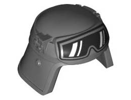 MINI HELMET, NO. 367: {тъмно каменно сив}