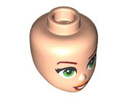 MINI DOLL, HEAD, NO. 364: {светло нуга}
