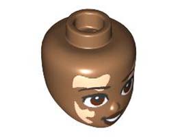 MINI DOLL, HEAD, NO. 357: {умерен нуга}