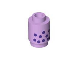 ROUND BRICK 1X1, NO. 34: {лавандулов}