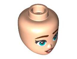 MINI DOLL, HEAD, NO. 339: {светло нуга}