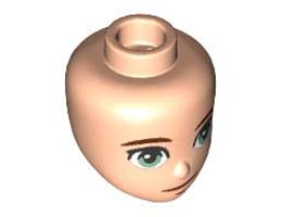 MINI DOLL, HEAD, NO. 343: {светло нуга}
