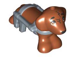 DOG W/ WHEELS, NO. 2: {тъмно оранжев}