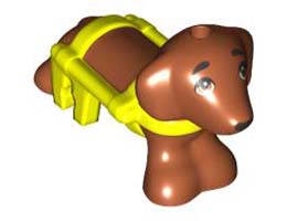 DOG W/ WHEELS, NO. 3: {тъмно оранжев}