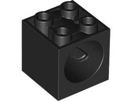 GEAR BLOCK 2X2X1 2/3: {черен}