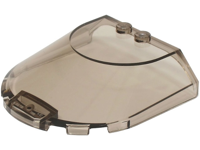 Windscreen 6 x 6 x 1 1/3 Curved: {прозрачно кафяв}