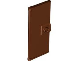 DOOR 3X6: {червеникаво-кафяв}
