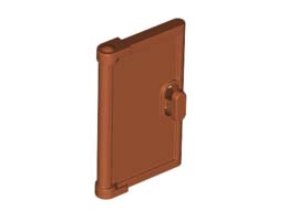 LID ┬╜ FOR FRAME 1X4X3: {тъмно оранжев}