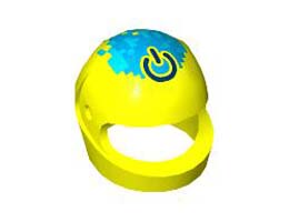 MINI CRASH HELMET, NO.22: {пъстро жълт}