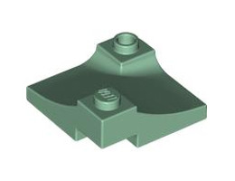 Slope, Curved 3 x 3 Double: {пясъчно зелен}