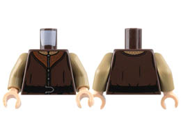 Minifigure Cape Cloth, Stepped Shoulders with Single Top Hole - Spongy Stretchable Fabric: {тъмно каменно сив}