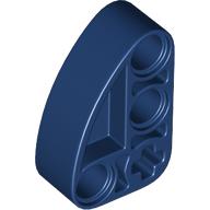 SHELL 3X1X2, W/ CROSS HOLE, NO. 1: {земно син}